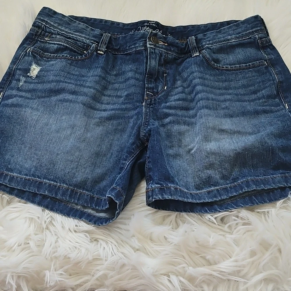 Old Navy Ultra Blue Jean Shorts with 5